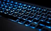 A Mac keyboard